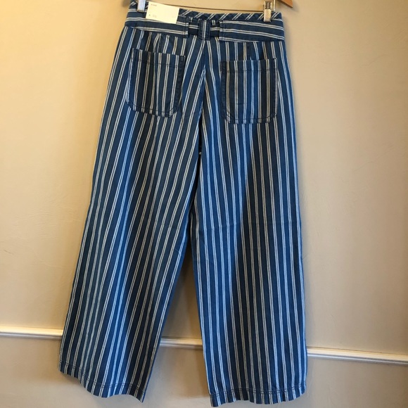 NWT AMERICAN EAGLE WIDE LEG HI-RISE PANTS SZ 6 - Picture 3 of 8